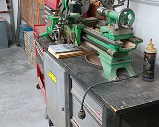 Antique Working Lathe