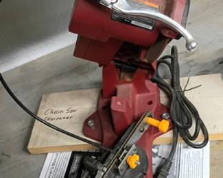 Chain Saw Sharpener