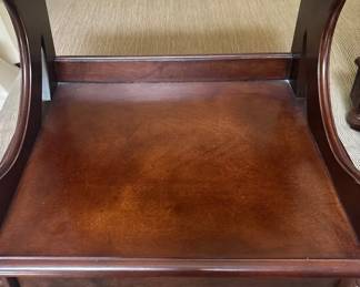 Step Stool Wood With Corner Damage