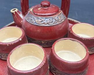 Tea Set And Tray