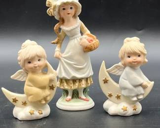 Lefton China Collectible Pieces Set Of Three