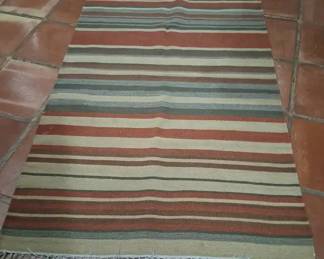 Southwest Hand Woven Wool Rug