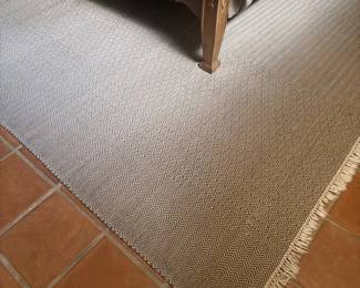 Rug Large With Fringe