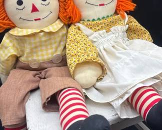 Ragedy Ann  Andy Dolls Vintage chair Not Included