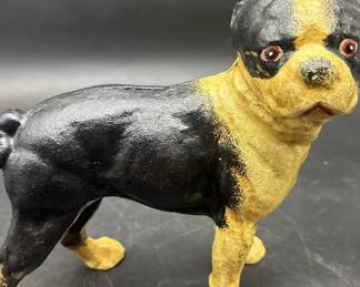 Cast Iron Bank Boston Terrier