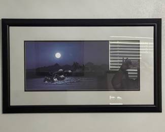 FRAMED PRINT “WINDFALL” BY DONALD VANN