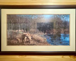 FRAMED PRINT BY LINDA DANIELS-GOES WITH NEXT PICTURE