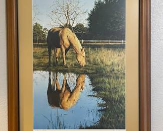 SPECIAL EDITION SIGNED, NUMBERED PRINT “BESIDE STILL WATER” BY ANDREW CHERRY
