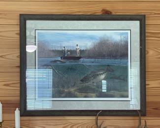 FRAMED, SIGNED NUMBERED PRINT “TEMPTING OFFER” BY JOHN DEARMAN