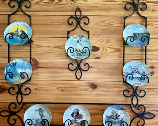 HUMOROUS COLLECTIBLE FISHING PLATES