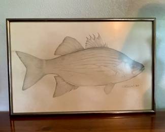 FISH PRINT BY SCHOGGINS