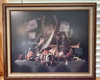 WESTERN FRAMED PRINT