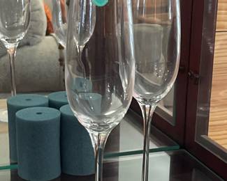 TIFFANY & CO CHAMPAGNE FLUTES