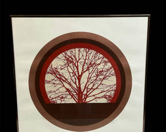 Lot 49: Tree of Life Lithograph Signed 