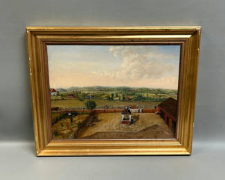 Lot 7: Primitive Oil on Board 