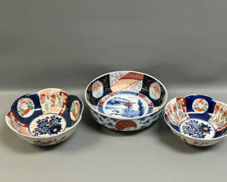 Lot 23: Imari Bowls 