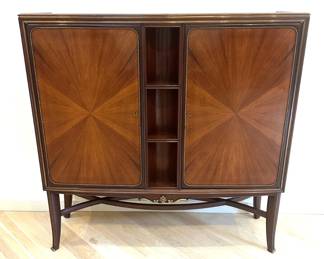 Fabulous Art Deco Bar Cabinet with Fine Detail