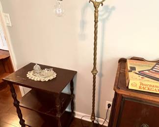 Brass Floor Lamp
