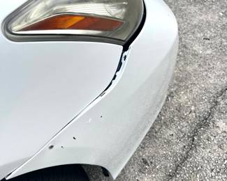 Other view of fender front passenger side