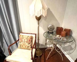Brass Floor Lamp