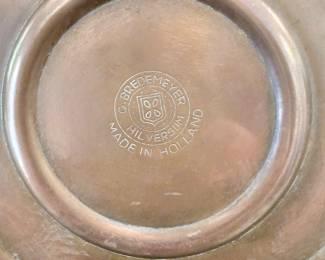 G. Bredemeyer Hilversum Brass Bowl