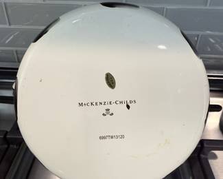 Photo 2 of 2 - Mackenzie-Childs Courtly Check 3 Quart Tea Kettle