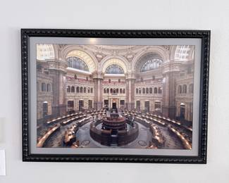 Library of Congress Thomas Jefferson Building Interior Print