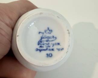 Jäger Eisenberg "Blau Saks" Egg Cup