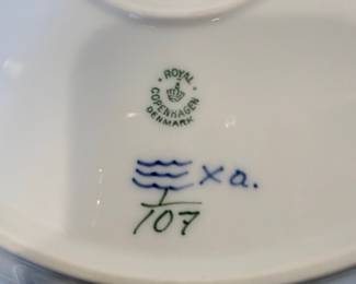 Royal Copenhagen Blue Fluted Plain Serving Platter