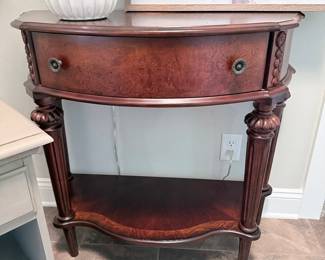 Butler Specialty Company Halifax Nutmeg Demilune Console Table