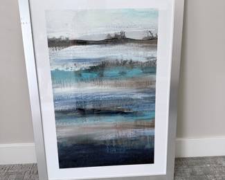 Abstract Landscape Print by Jordan
