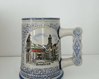 Innsbruck "Goldenes Dachl" Ceramic Beer Stein