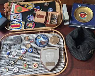 A variety of military items