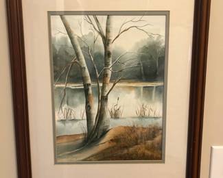 Watercolor painting