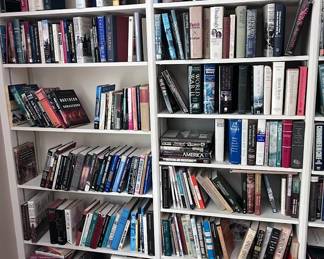 Lots of books throughout the house