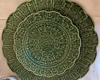 Tiffany and Co plates (3- 2 small and 1 large)