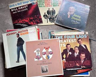 Lots of records from the 60's and 70's