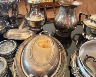 Silver Plate and other Metal