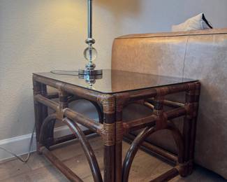 Bamboo Side Table