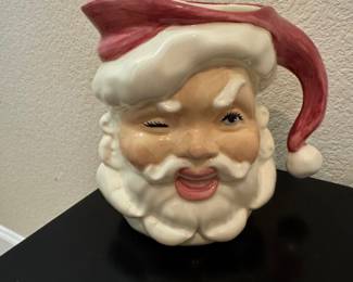 Vintage Santa Pitcher