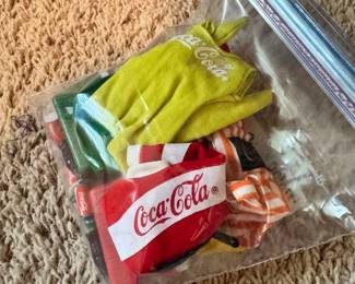 Coca Cola and 7UP Barbie clothes and accessories