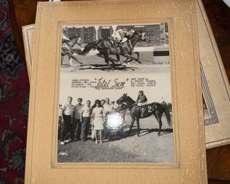 Amazing collection of old horse racing photos
