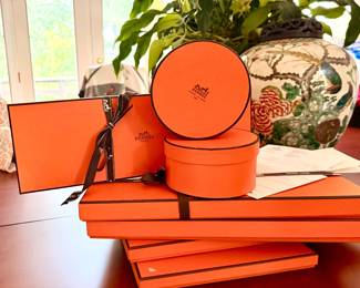 65 Hermes Scarves!