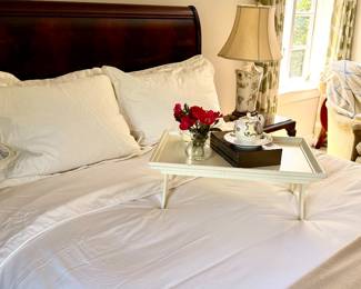 LUXURY bedding fills 2 closets