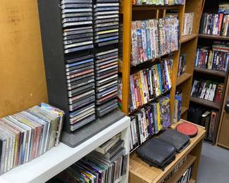 Cds and DVDs