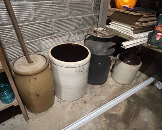 Crocks and Churns