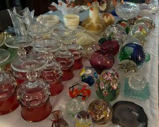 Kings Crown and Paperweights