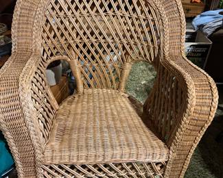 Pair of Wicker Chairs