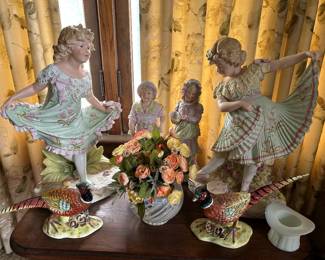 German Bisque Figures
