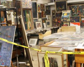 Showing just a fraction of the art that is available